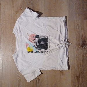 Girls breakfast club croptop